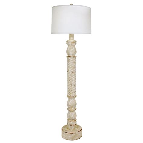 Conan Solid Wood Floor Lamp | Tall Standing Lamps | Rustic Floor Lamp