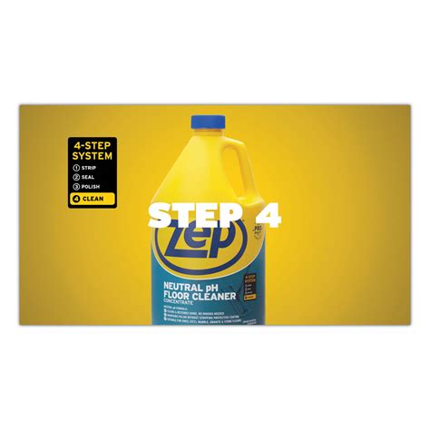 Neutral Floor Cleaner by Zep Commercial® ZPEZUNEUT128EA ...