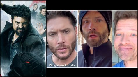 The Boys: Misha Collins, Jared Padalecki Have Some "Winchester" Fun