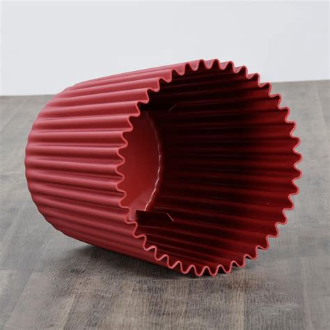 Buy Drape Stool - Red from Home Centre at just INR 1695.0