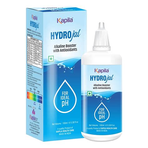 Buy Kapila NONI Hydrojal pH Booster Drops for Alkaline Water 100ml | pH ...