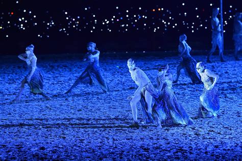CWG 2018 opening ceremony, in photos: Rain, royalty, PV Sindhu leading ...