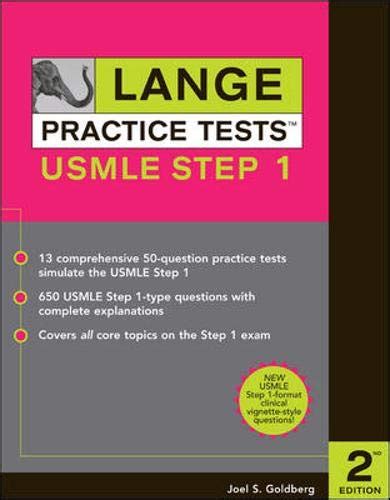 Buy Lange Practice Tests for the USMLE Step 1 (LANGE Reviews USMLE ...