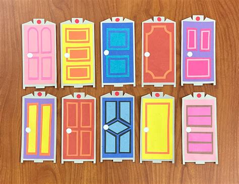 Monsters Inc Printable Doors
