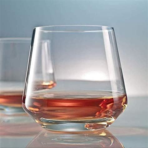 VISMII Unique Crystal Glass Plain Shape Tumbler All Purpose Glass Set ...