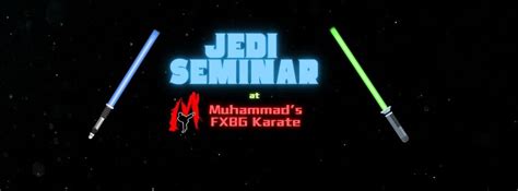 Jedi Seminar @ Muhammads FXBG Karate, 201 Kings Highway, Suite 106 ...
