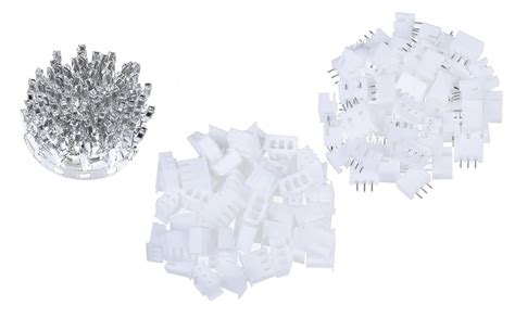 JST XH 2.54 mm Pitch 3-Pin Electronic Computer Connector IC Male Plugs ...