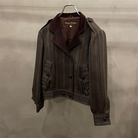 YVES SAINT LAURENT / cropped jacket / 90's | ROOM