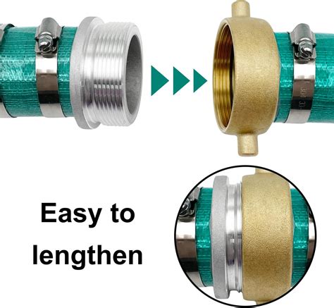 SAFBY Pump Water hose Discharge With Aluminum Pin India | Ubuy