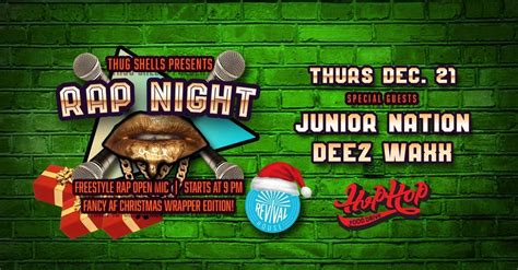 Freestyle ? WRAP ? Night - Hip Hop Food Drive Edition ft. Deez Waxx ...