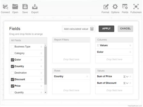 WebDataRocks Price, Features, Reviews & Ratings - Capterra India