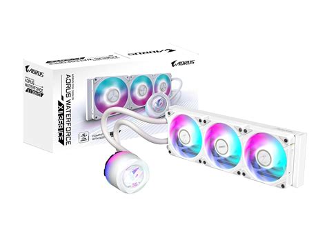 GIGABYTE AORUS WATERFORCE X II 360 ICE Liquid CPU Cooler, India | Ubuy