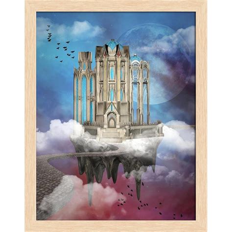 ArtzFolio Fantasy Palace | Premium Canvas Painting for Bedroom & Living ...
