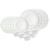 Cello Opalware Dazzle Tropical Lagoon Dinner Set - 18 Pcs, Serving for ...