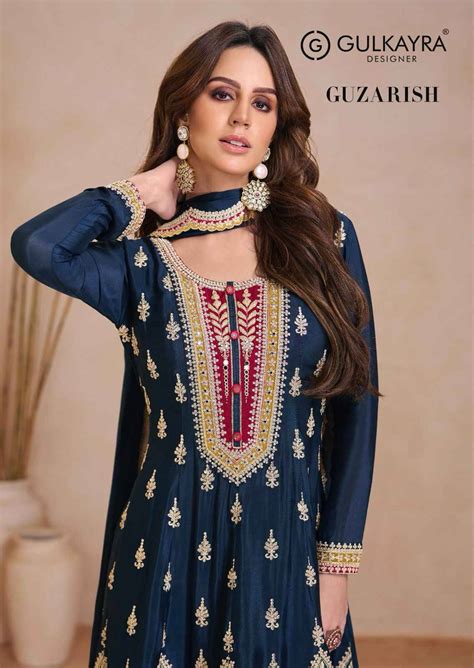 GUZARISH BY GULKAYRA DESIGNER 7475 TO 7477 SERIES BEAUTIFUL STYLISH ...