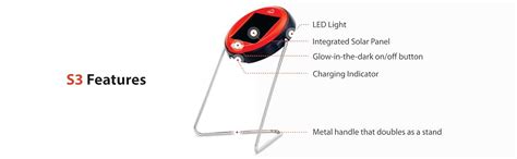 dlight S3 Solar LED Rechargeable Light Works as Study lamp, Emergency ...