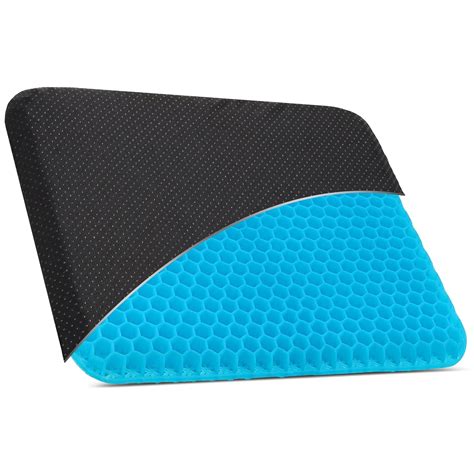 Buy CRROEL Gel Seat Cushion, Double Thick Breathable Cushion Cool ...