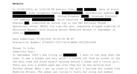 El rocambolesc testimoni que relaciona la dona de Jeffrey Epstein amb ...