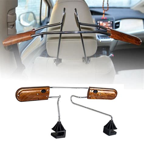 510*225mm Universal Soft Car Coat Hangers Back Seat Headrest Coat Clot ...
