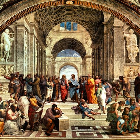 Meeting of the minds | School of athens, Renaissance artists ...