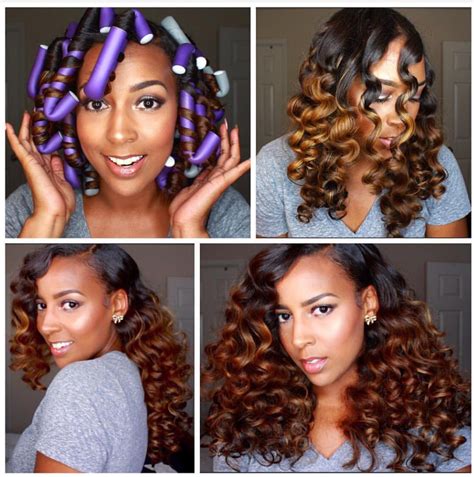 Bendy rollers | Hair milk, Avocado hair, Short natural hair styles