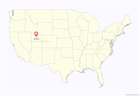 Map of Lindon city - Thong Thai Real