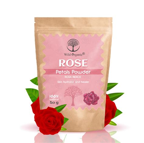 Rose Petals Powder - 50 gm – Wildorganic ind