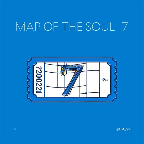 Map of the Soul 7 - Blue Book Cover