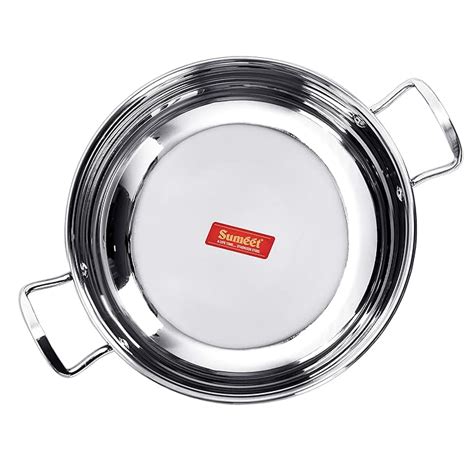Sumeet Stainless Steel Induction Bottom (Encapsulated Bottom) Induction ...