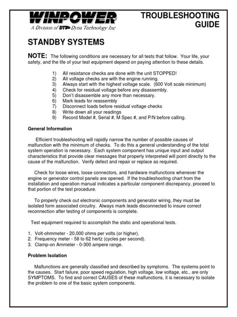 Generator Troubleshooting Guide 的图像结果