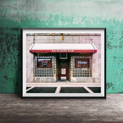 Richard's Bar - Chicago Bar Sign - Unframed Chicago Photography Print ...