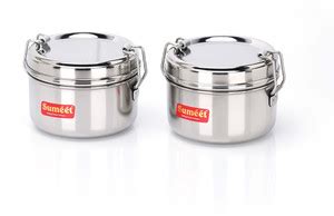 Flipkart.com | Sumeet Stainless Steel Meal Pack Tiffin with Steel ...