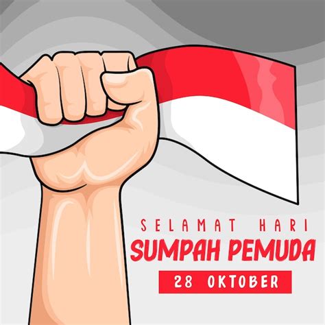Soumpa Pemuda | Vecteur Premium