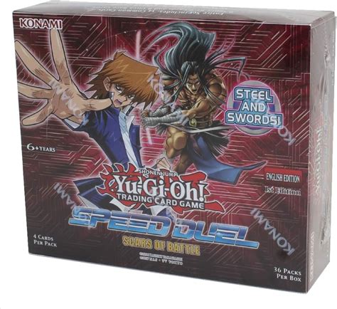 Buy Konami Yu-Gi-Oh! TCG: Speed Duel - Scars of Battle Booster Display ...