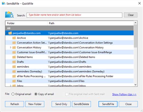 Image result for File Options Email