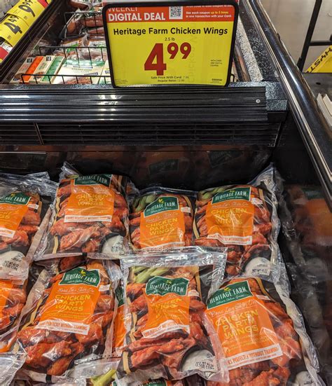 Heritage Farm Chicken Party Wings Just $4.99 Per Bag (Regular Price $13 ...
