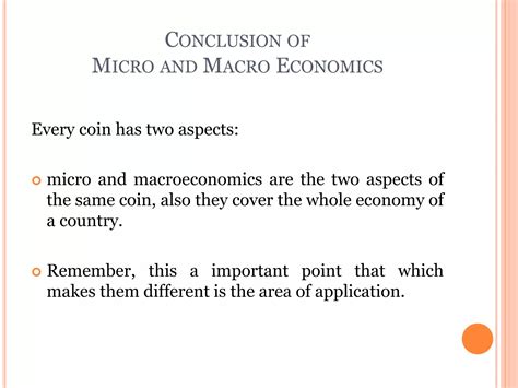 Difference between macro and micro economics | PPTX