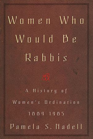 Beacon Press: Women Who Would Be Rabbis