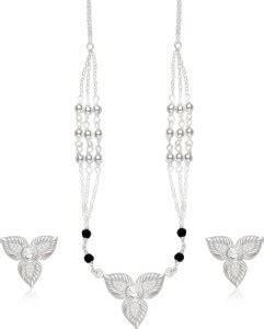 TARAASH Sterling Silver Silver Jewellery Set Price in India - Buy ...