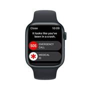 Buy Apple Watch Series 8 GPS 45mm Midnight Aluminum Case with Midnight ...
