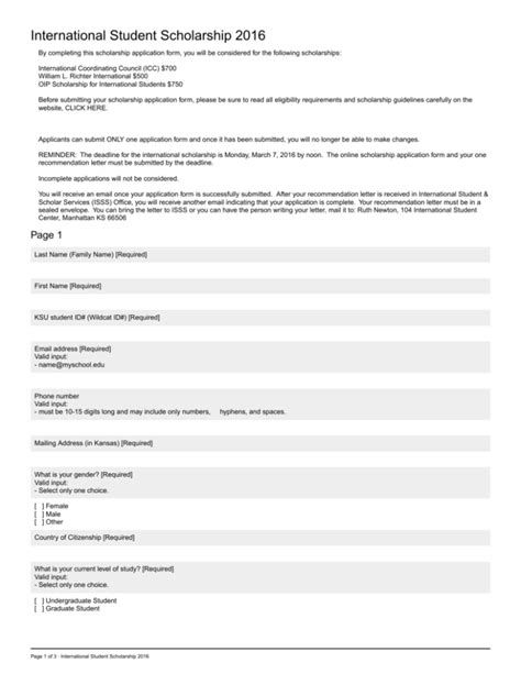 international student scholarship in malaysia