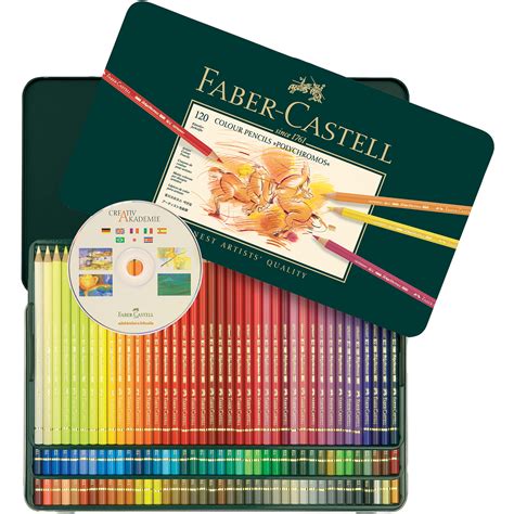 POLYCHROMOS COLOR PENCIL 120 SET - 4005401100119