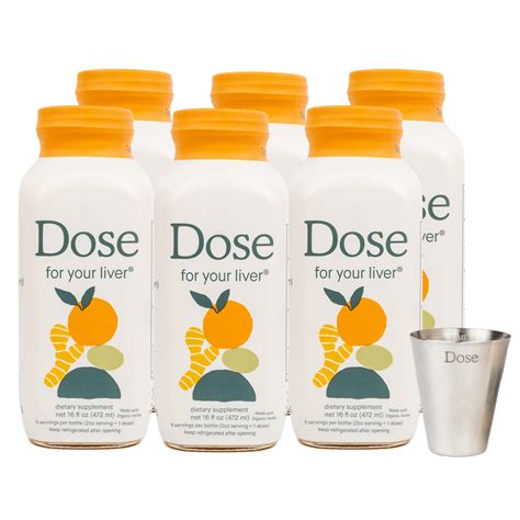 DOSE for Your Liver Cleanse Detox & Repair, Organic Milk Thistle ...