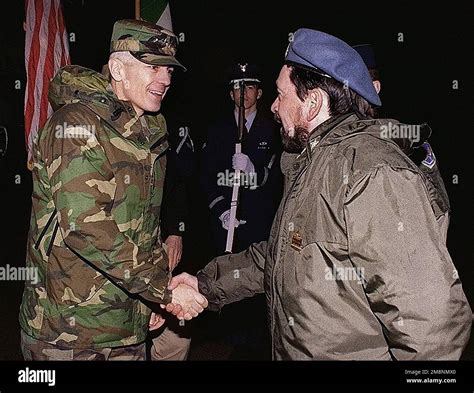 COL Orfeo Durigon, Italian Forces Commander welcomes GEN Wesley K ...