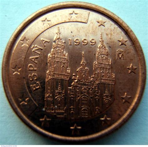 1 Euro Cent 1999, Juan Carlos I (1990-1999) - Spain - Coin - 666