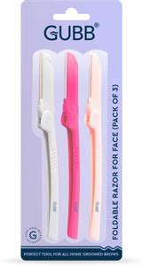 GUBB Foldable Face Razor For Women | For Easy & Safe Hair Removal ...