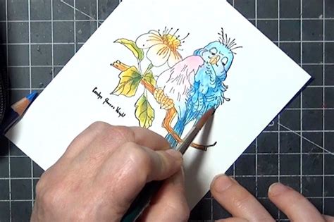 Image result for Inktense Pencil Tutorials Landscape