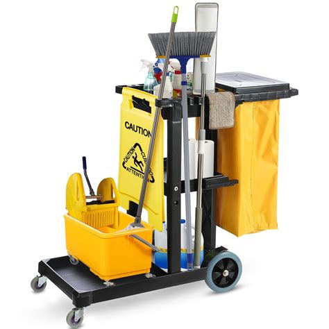 Houseables Cleaning Cart, Janitorial Cart, Cleaning Sri Lanka | Ubuy