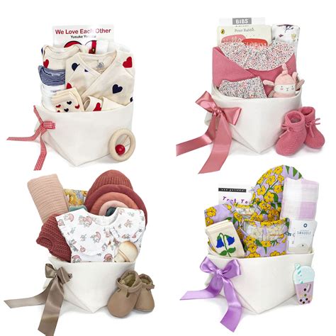 Newborn Baby Girl Gift Ideas – Bonjour Baby Baskets - Luxury Baby Gifts