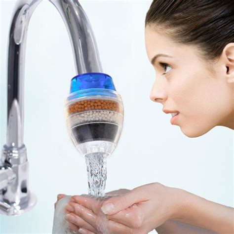 New Arrival bamboo charcoal tap water filter water purified faucet ...